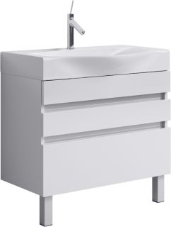 Тумба под раковину Aqwella Бергамо 80 Ber.01.08/n/W